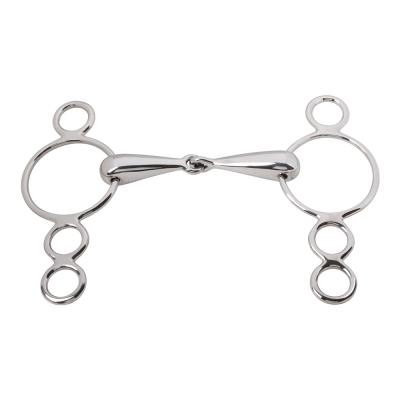 Hollow Mouth 4 Ring Gag Bit