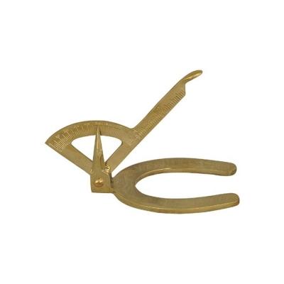 Brass Hoof Gauge