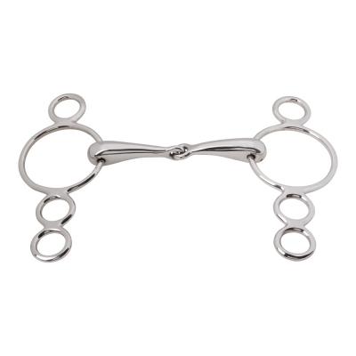 Hollow Mouth 4 Ring Gag Bit